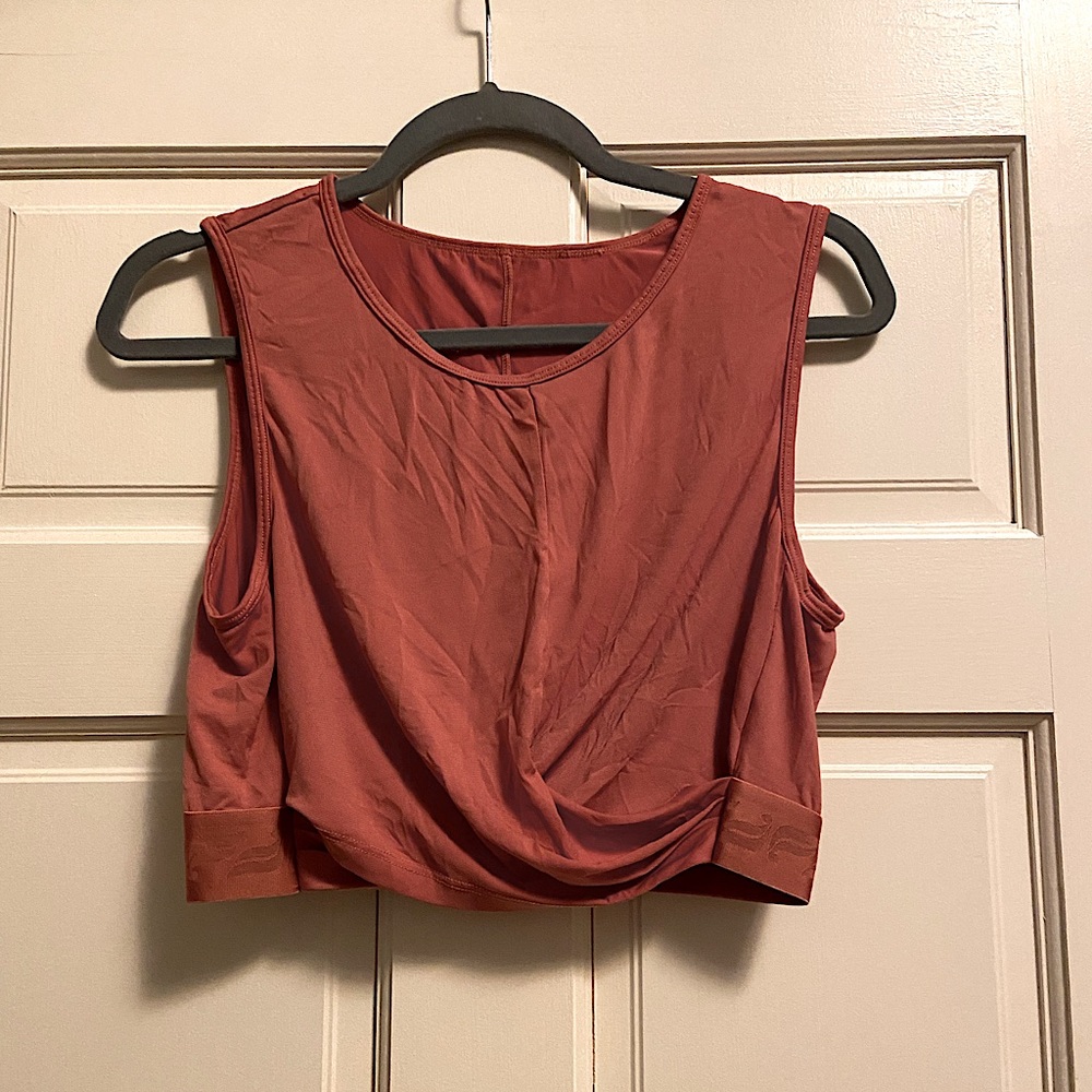 Fabletics Coral Cropped Tank